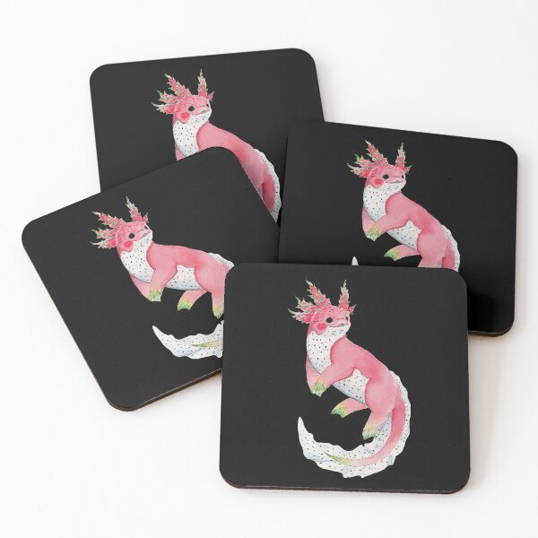Item preview, Dragonfruit Axlotl designed and sold by LeesePink.