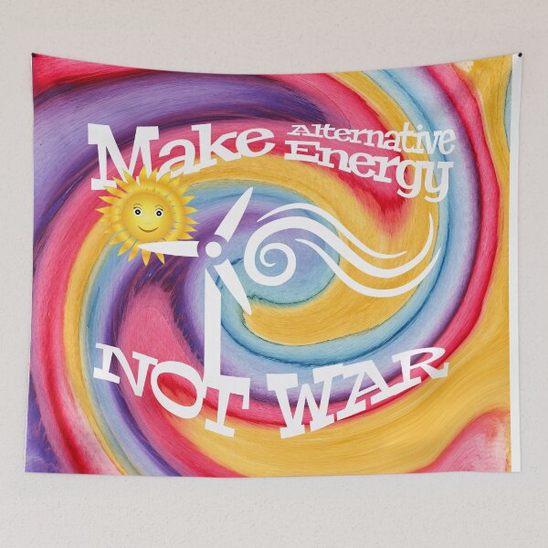 Item preview, Make Alternative Energy Not War designed and sold by Nola Lee Kelsey.