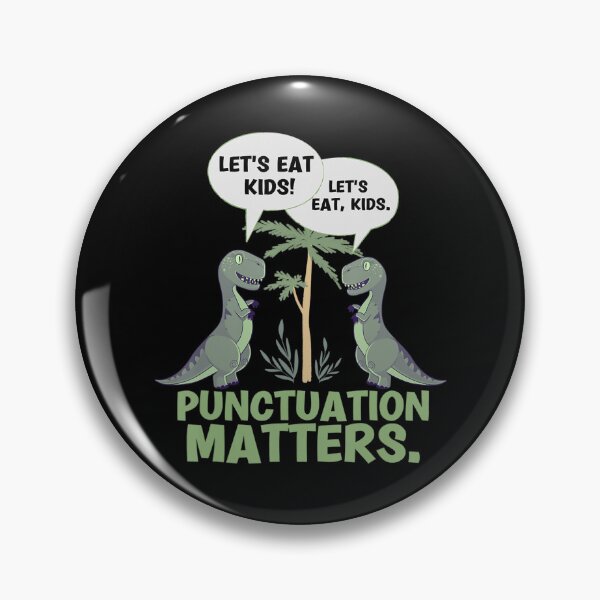 Item preview, Lets Eat Kids Punctuation Matters T-Rex Cute Funny Dinosaur designed and sold by dickvusqr.