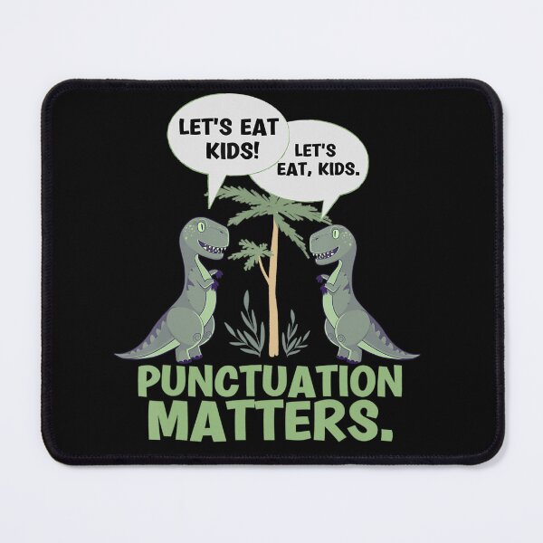 Item preview, Lets Eat Kids Punctuation Matters T-Rex Cute Funny Dinosaur designed and sold by dickvusqr.