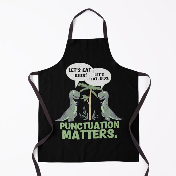 Item preview, Lets Eat Kids Punctuation Matters T-Rex Cute Funny Dinosaur designed and sold by dickvusqr.