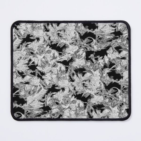 Item preview, Elegant abstract silver shapes designed and sold by SulkaCreative.