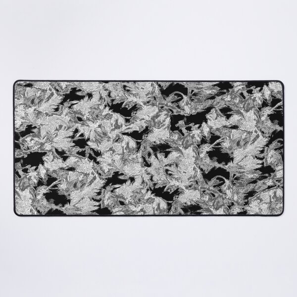 Item preview, Elegant abstract silver shapes designed and sold by SulkaCreative.
