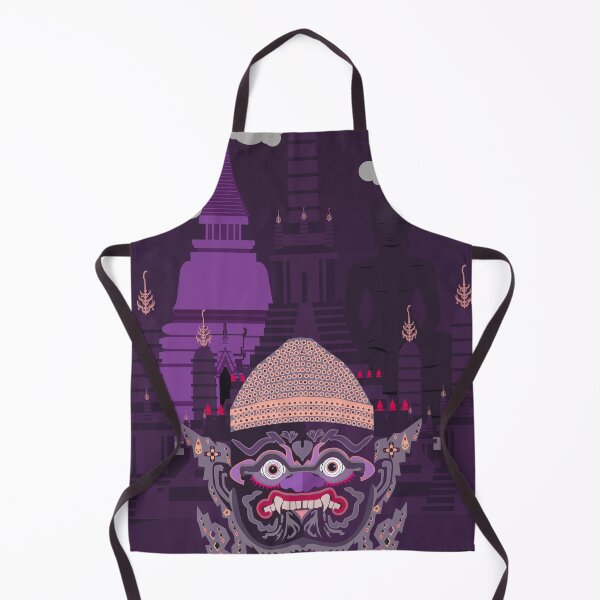 Item preview, Bangkok - Thailand - Vintage Travel Poster - Beautiful Bangkok - City of Angels designed and sold by Boogosh.