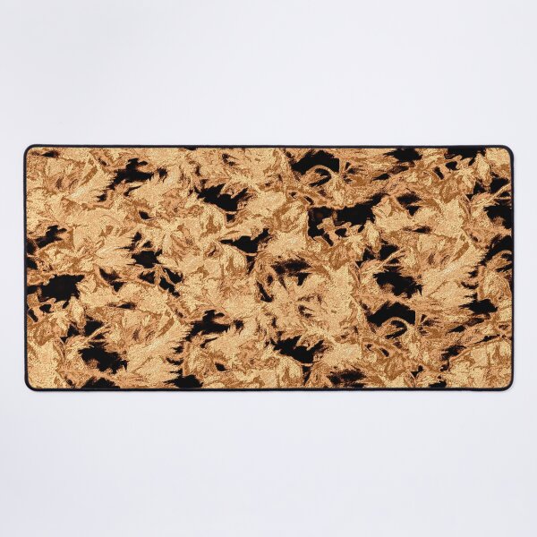 Item preview, Elegant abstract golden copper shapes designed and sold by SulkaCreative.