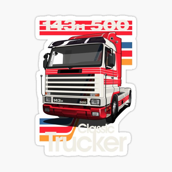 TRUCK DUCK® 2x English Driver LKW Auto Aufkleber Sticker Set