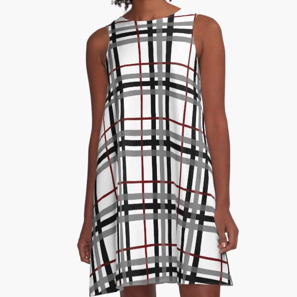 Item preview, Black White and Red Plaid designed and sold by Valerie Bennett.
