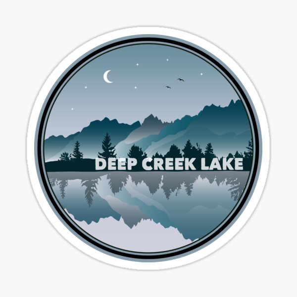 Item preview, Deep Creek Lake Maryland Reflection designed and sold by Esskay Designs.