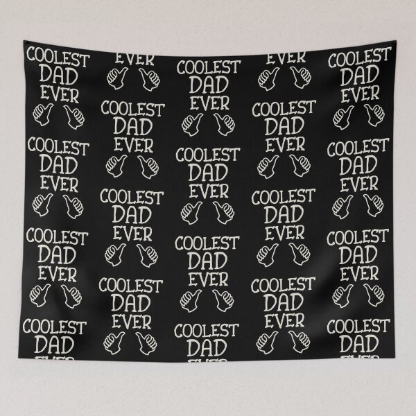 Item preview, Coolest Dad Ever White Text Design, Great Design For Cool Dads, Perfect For Father's Day designed and sold by TrulyEpoque.