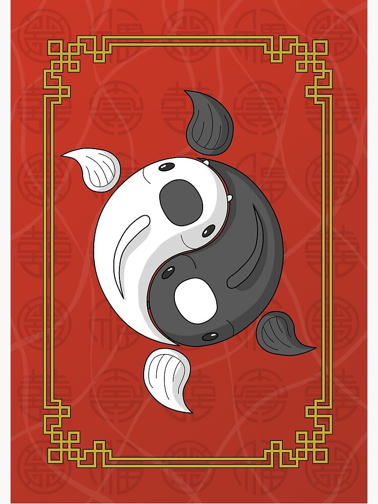 Yin and Yang the Koi by ValerieDesigns