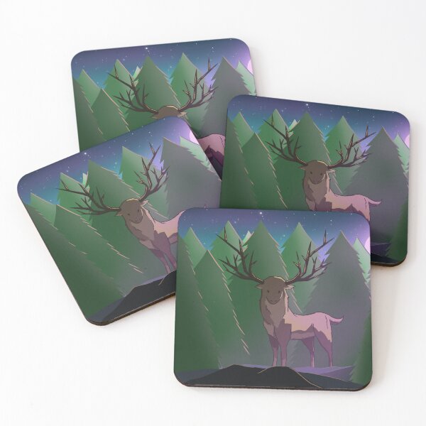 Item preview, Moonlit Deer designed and sold by Nightlea.