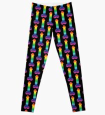 Gay Regenbogen Penis T-Shirt Leggings