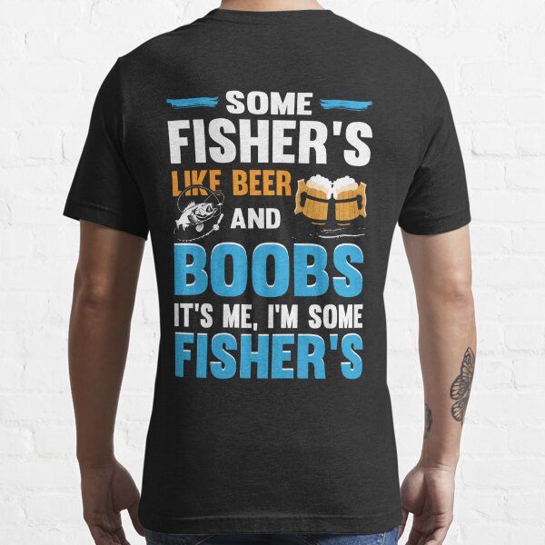 Boobs and Like Saltwater Fishing T-shirt' Women's Premium Hoodie