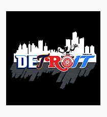 Detroit Sports City Photographic Print