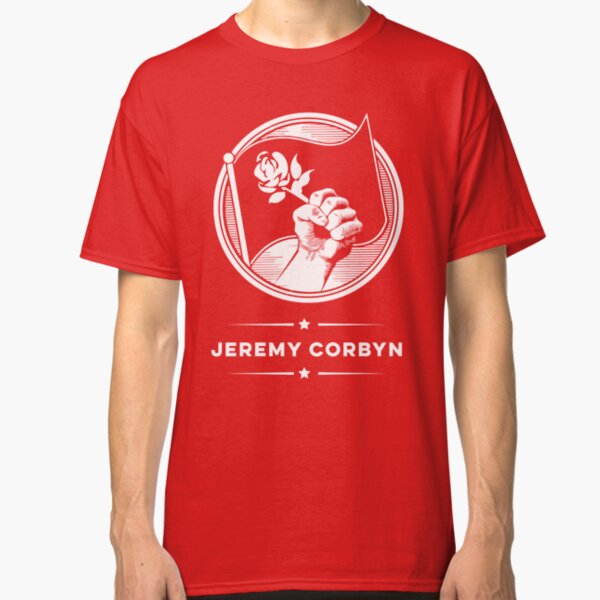Politics Mens T-Shirt Socialist Socialism Corbyn Vote 2017 UK Election Labour