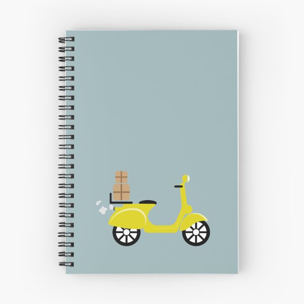 Item preview, Yellow scooter with boxes designed and sold by Svlgsm.