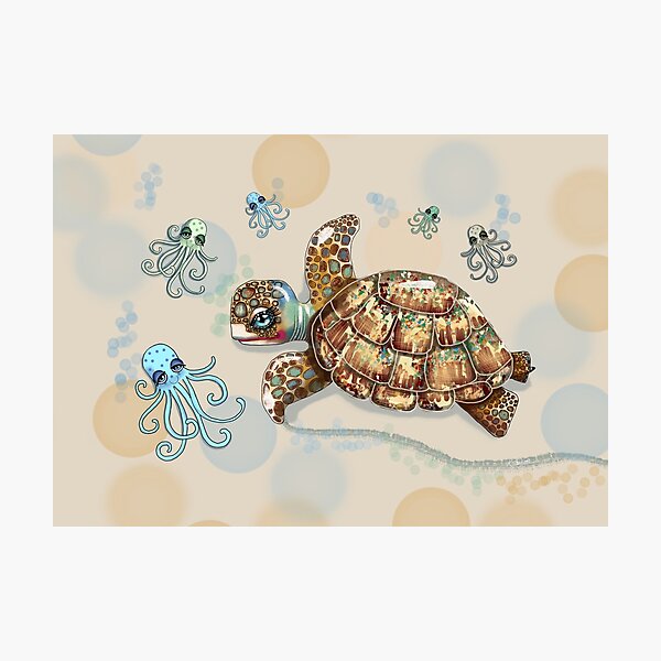 Sea Turtle Photographic Print
