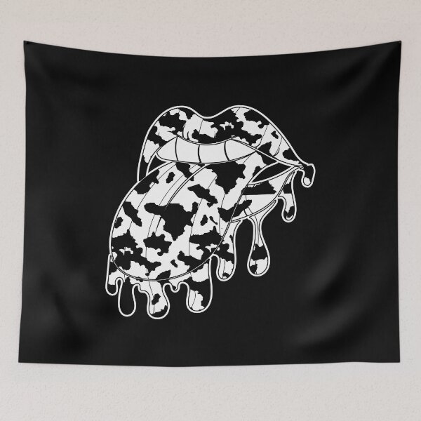 Item preview, Mouth Animal Cow Print Lips Cow Pattern designed and sold by bestshirtdesign.