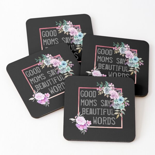 Item preview, Funny good moms says beautiful words floral shirt gift for mom designed and sold by cizito.