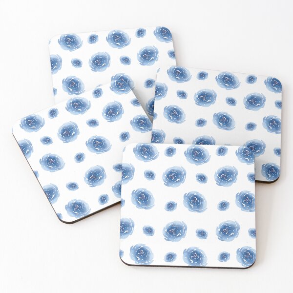 Item preview, Blue rose pattern designed and sold by KittyCat08.
