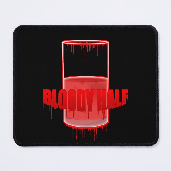 Item preview, Bloody Half Bloody Hell Pessimistic Glass Half Empty designed and sold by Cavemen.