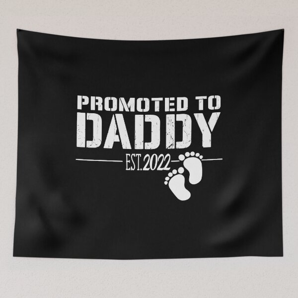 Item preview, Promoted To Daddy 2022 Funny Gift For New Dad First Time Dad designed and sold by BernardMurray.