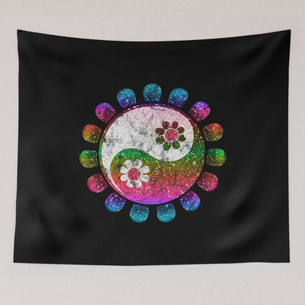 Item preview, Yin Yang, Flower, Chinese Symbol, Taoism, Daoism, Duality, Polarity, Spirituality designed and sold by nitty-gritty.