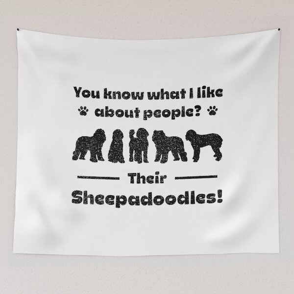 Item preview, Professional Sheepadoodle Groomer designed and sold by More Cute Dogs.