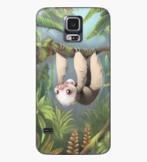Faultier mit Baby Hülle & Klebefolie für Samsung Galaxy