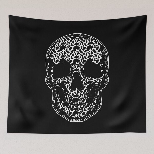 Item preview, Cow Print Skull Animal Cow Pattern designed and sold by bestshirtdesign.