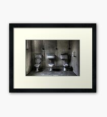 See no evil, speak no evil, hear no evil. Framed Print