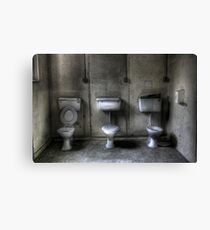 See no evil, speak no evil, hear no evil. Canvas Print