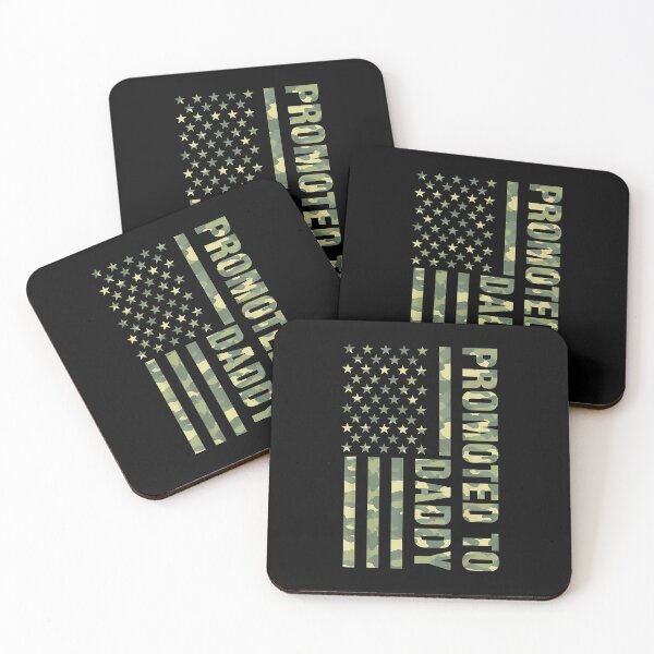 Item preview, Promoted To Daddy American Flag Camo Fathers Day designed and sold by BernardMurray.