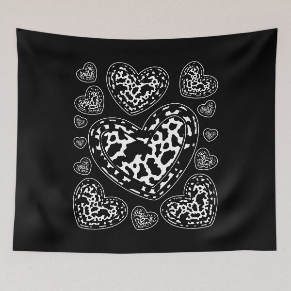 Item preview, Cow Print Hearts Animal Pattern Cow designed and sold by bestshirtdesign.
