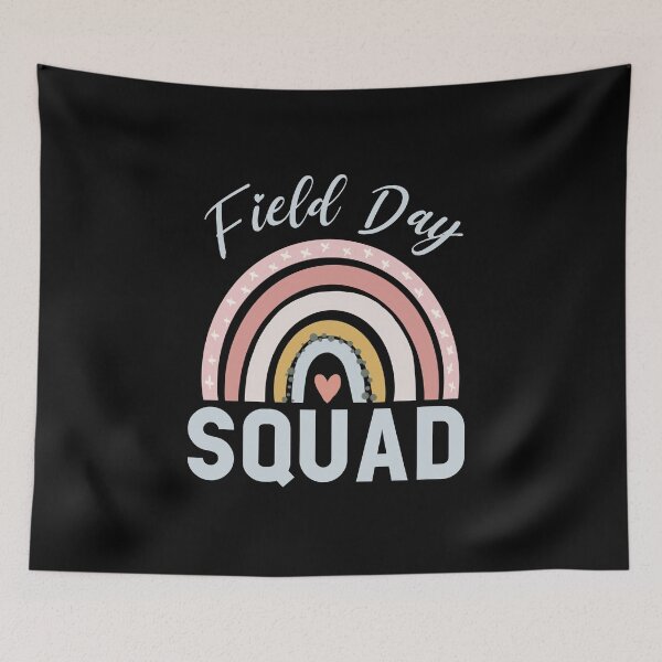 Item preview, Boho Rainbow  Field Day Squad Teacher Last Day of School designed and sold by Mariano Topno.