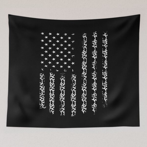 Item preview, Pattern Cow Print American USA Flag Animal Cow designed and sold by bestshirtdesign.