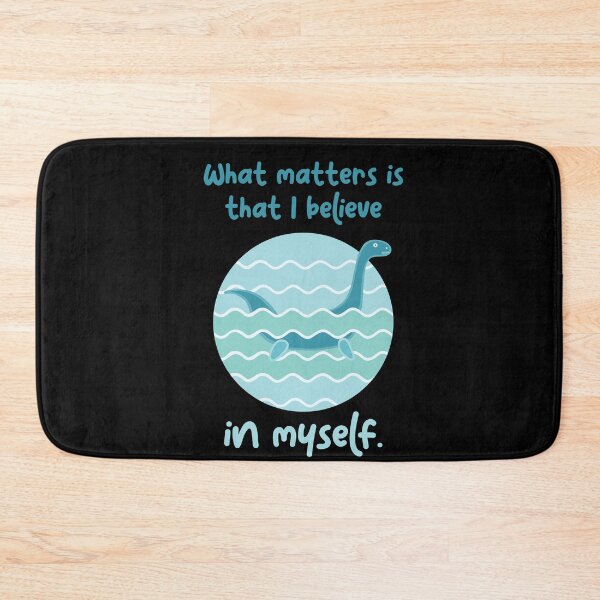 Item preview, Believe In Myself Loch Ness Nessy designed and sold by MooonTees.