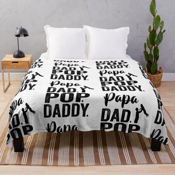 Item preview, Papa. Dad. Pop. Daddy. Funny sayings in black and white letters designed and sold by TJHstudio.