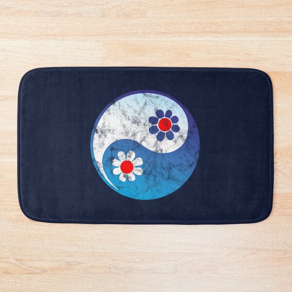 Item preview, Yin Yang, Flowers, Chinese Symbol, Taoism, Daoism, Duality, Polarity, Spirituality designed and sold by nitty-gritty.