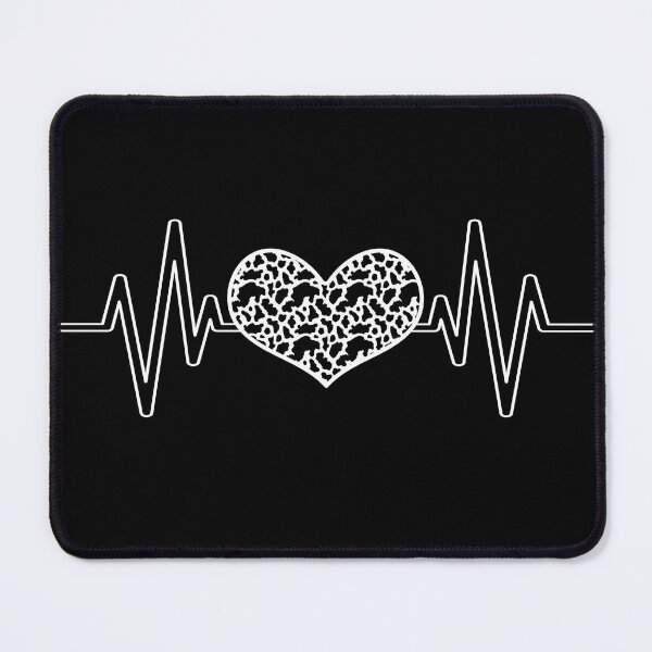 Item preview, Cow Print Heartbeat Animal Pattern Cow designed and sold by bestshirtdesign.