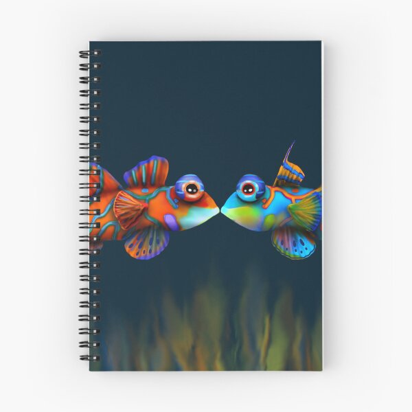 Item preview, Mandarinfish Duo designed and sold by Karin Taylor.