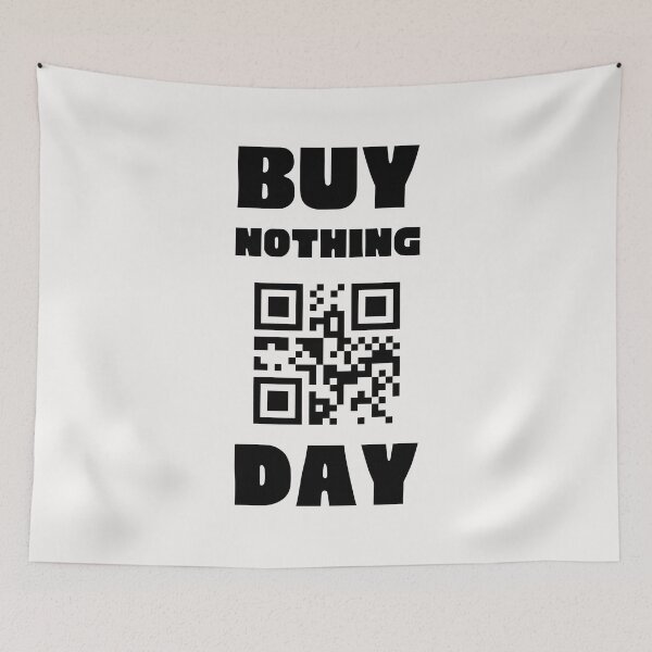 Item preview, Anti Consumerism - Buy Nothing Day designed and sold by Hic21.