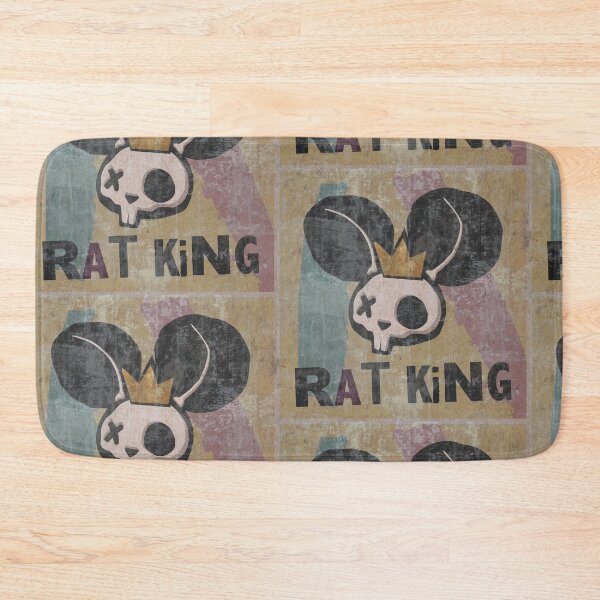 Item preview, Punk Rat King Skull Graphic designed and sold by iscaStudioArt.