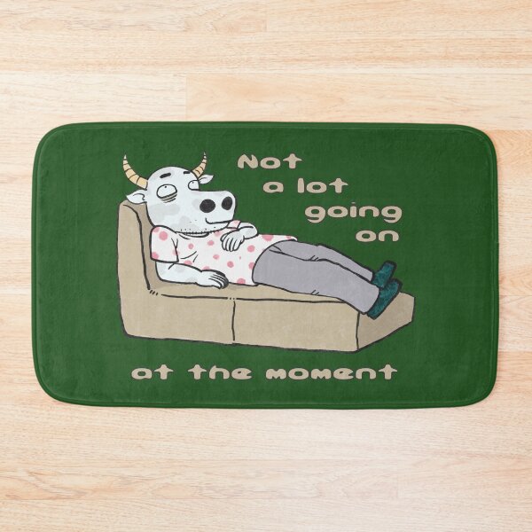 Item preview, Not a lot going on at the moment (lazy cow) designed and sold by SolidEarthArt.
