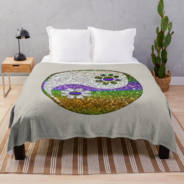 Item preview, Yin Yang, Flowers, Chinese Symbol, Taoism, Daoism, Duality, Polarity, Spirituality designed and sold by nitty-gritty.
