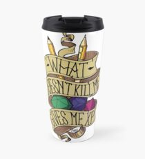 Taza de viaje Lo que no me mata