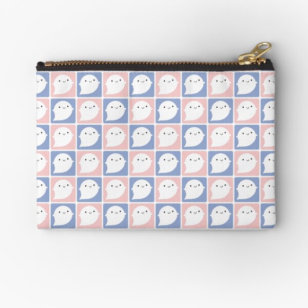 Kawaii Little Ghosts Zipper Pouch