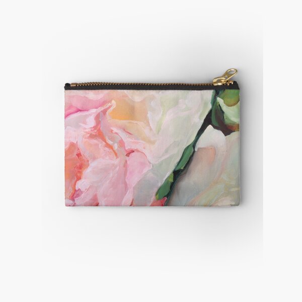 Item preview, Original pintura al óleo rosa claro Peony Rose designed and sold by ilzedesign.