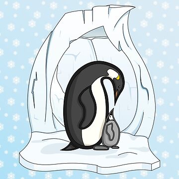 Artwork thumbnail, Davin and Annie the Penguins by Valerie Bennett