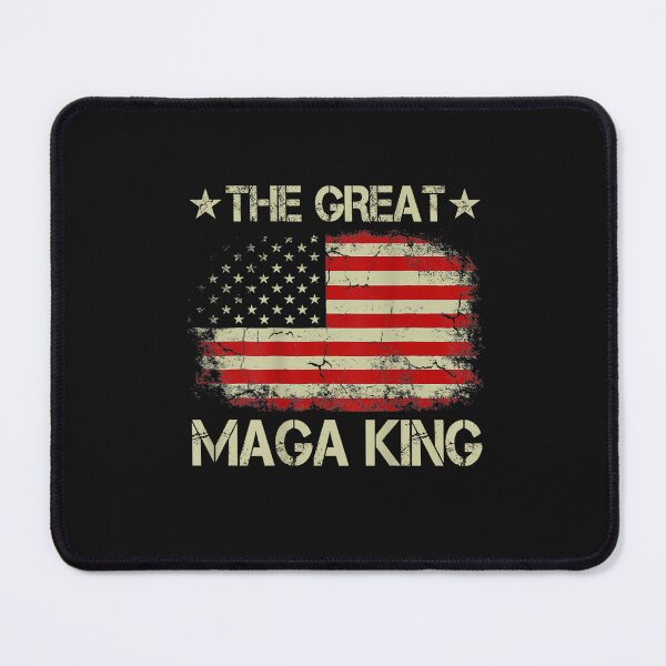Item preview, Vintage Old The Great MAGA King Ultra MAGA Patriotic ON BACK T-Shirt designed and sold by Blue-Rechard.